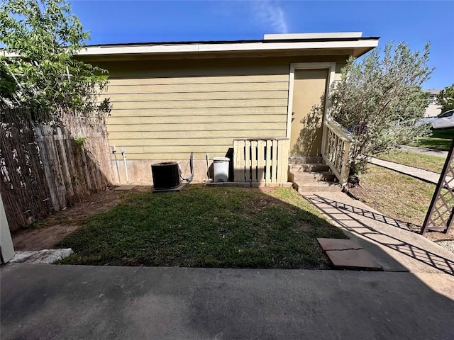 175A Michaelis Unit A, Kyle, TX 78640 - view of property exterior featuring central AC
