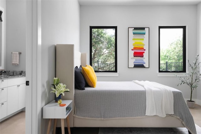 7817 Orisha Dr, Austin, TX 78739 - bedroom featuring multiple windows