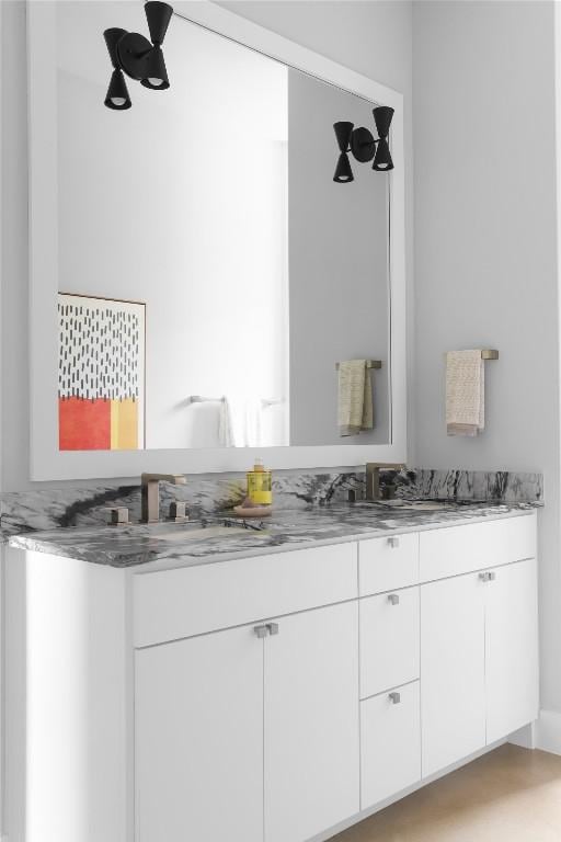 7817 Orisha Dr, Austin, TX 78739 - bathroom featuring vanity