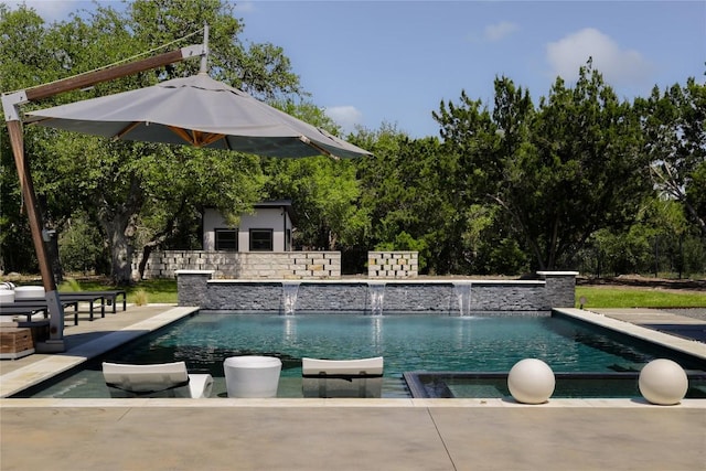 7817 Orisha Dr, Austin, TX 78739 - view of pool