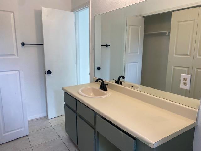 12318 Marogot Run, Austin, TX 78758 - bathroom featuring vanity and tile patterned floors