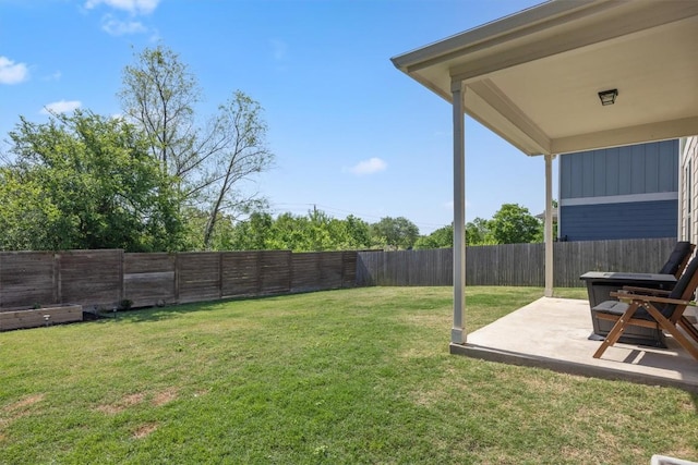6809 Ellsworth Walk, Austin, TX 78724 - fenced backyard with a patio