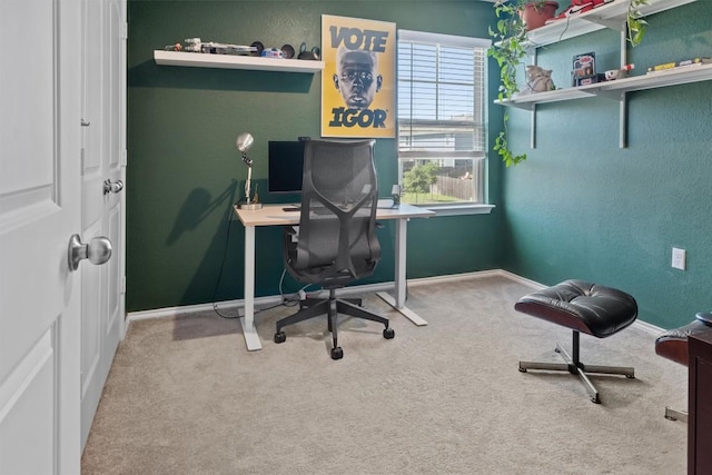 6809 Ellsworth Walk, Austin, TX 78724 - carpeted office with baseboards