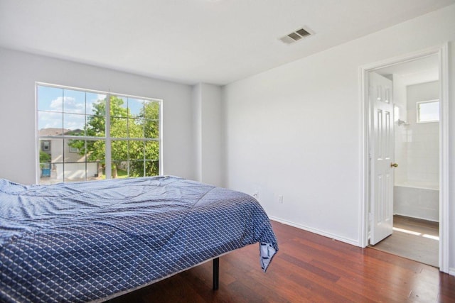 339 Liberty St, Hutto, TX 78634 - bedroom with wood finished floors and baseboards