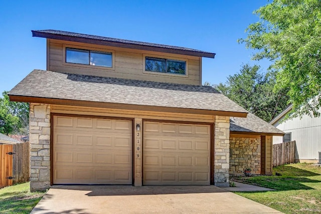 2109 Delvin Ln, Austin, TX 78728 - garage featuring concrete driveway