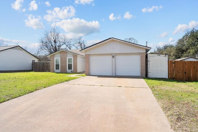 3504 Valley Pike Rd, Cedar Park, TX 78613 - single story home featuring brick siding, a garage, and concrete driveway