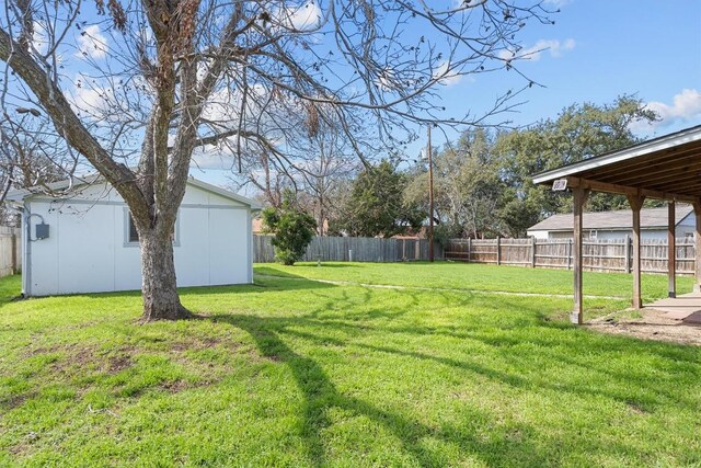 3504 Valley Pike Rd, Cedar Park, TX 78613 - view of yard featuring an outdoor structure