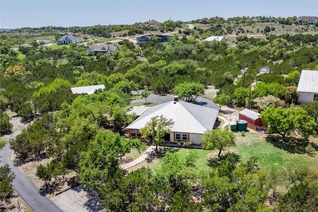 11134 Bonham Ranch Rd, Dripping Springs, TX 78620 - view from above of property
