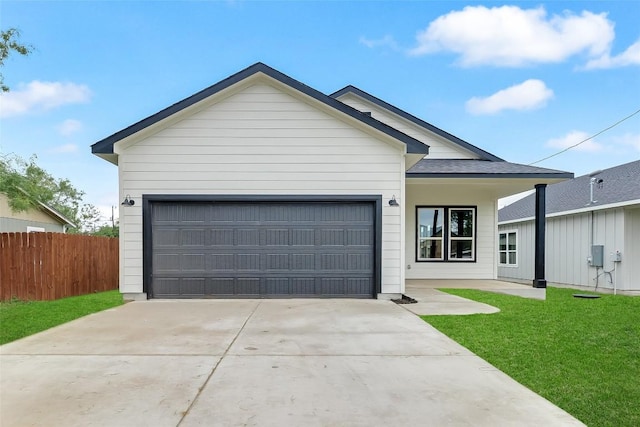 650 Aspen Ln, Cottonwood Shores, TX 78657 - single story home with driveway and an attached garage