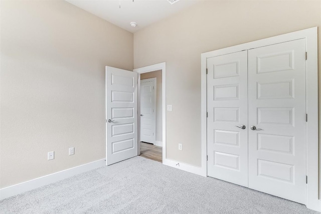 650 Aspen Ln, Cottonwood Shores, TX 78657 - unfurnished bedroom featuring carpet floors and a closet