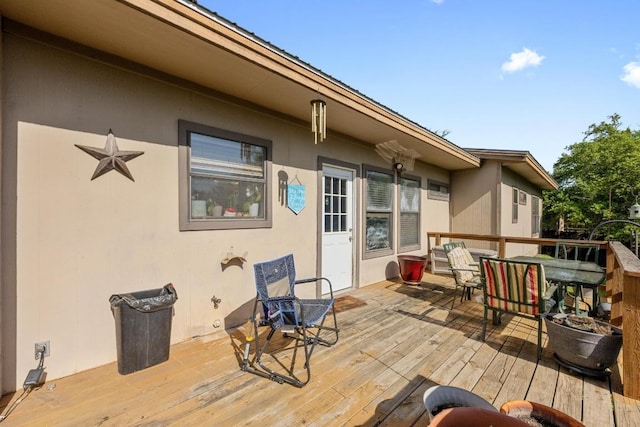 201 Loving Trl, Dripping Springs, TX 78620 - deck featuring outdoor dining area
