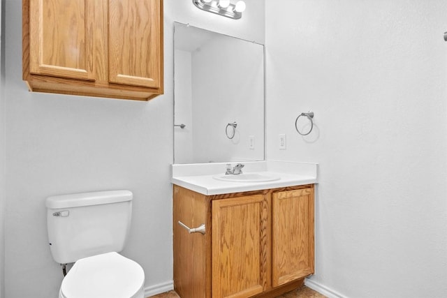 8608 Dittmar Oaks Dr, Austin, TX 78748 - bathroom featuring toilet and vanity