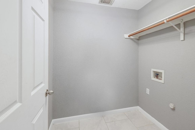 2616 Glenwood Trl, Cedar Park, TX 78613 - washroom featuring hookup for a washing machine, baseboards, and light tile patterned flooring