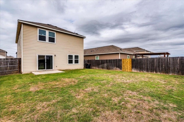 196 Thistle Ln, Maxwell, TX 78656 - rear view of property featuring a patio area