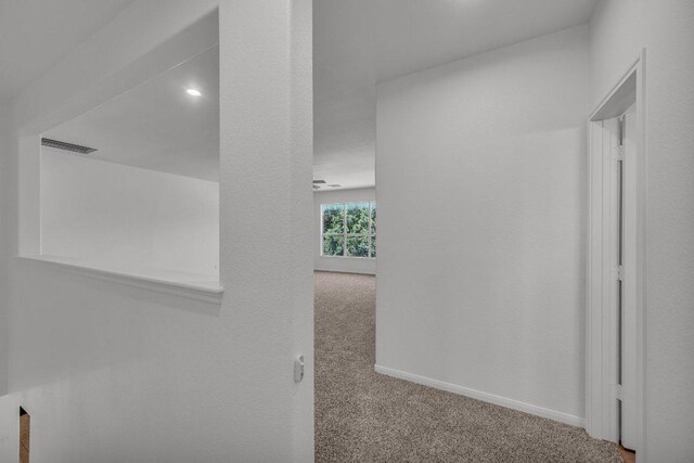 1107 Shiloh St, Cedar Park, TX 78613 - corridor with carpet flooring and baseboards
