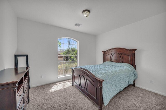 1107 Shiloh St, Cedar Park, TX 78613 - bedroom featuring light carpet and baseboards