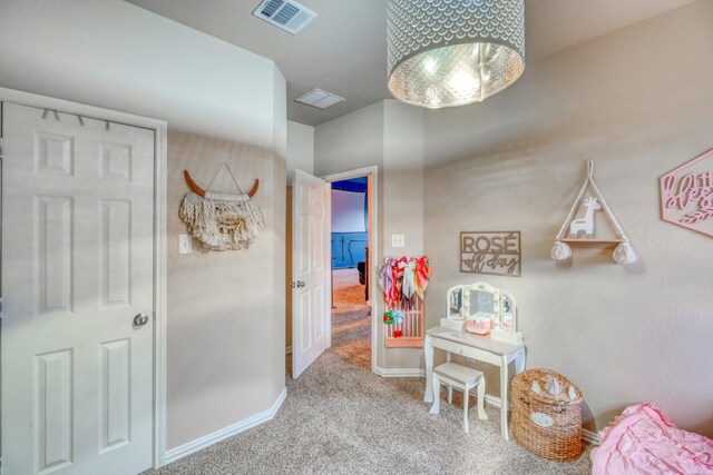 5917 Moriano Cv, Round Rock, TX 78665 - recreation room featuring carpet and baseboards