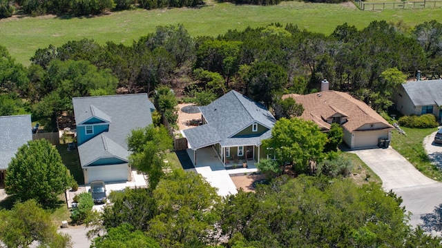 drone / aerial view
