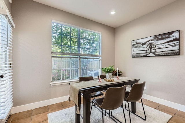 2632 Century Park Blvd Unit 3, Austin, TX 78727 - tiled dining space with a wealth of natural light, recessed lighting, and baseboards