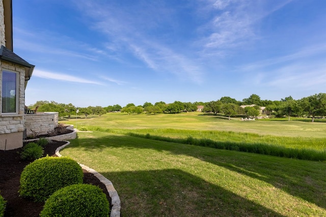 108 Chuckwagon Trl, Georgetown, TX 78633 - view of grassy yard featuring golf course view