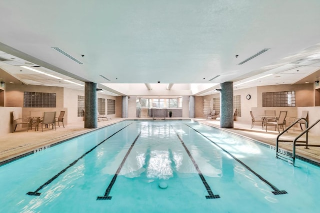 view of pool