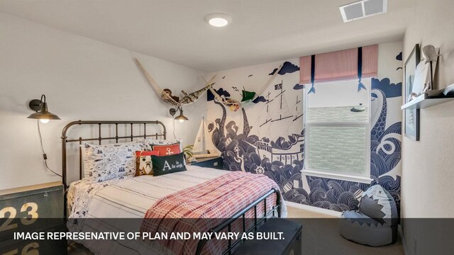 395 Morning Glory Loop, Kyle, TX 78640 - carpeted bedroom featuring multiple windows