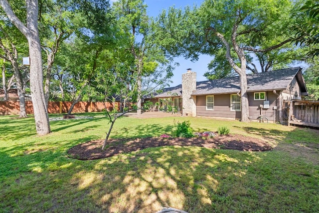 5911 W Gate Blvd, Austin, TX 78745 - view of yard