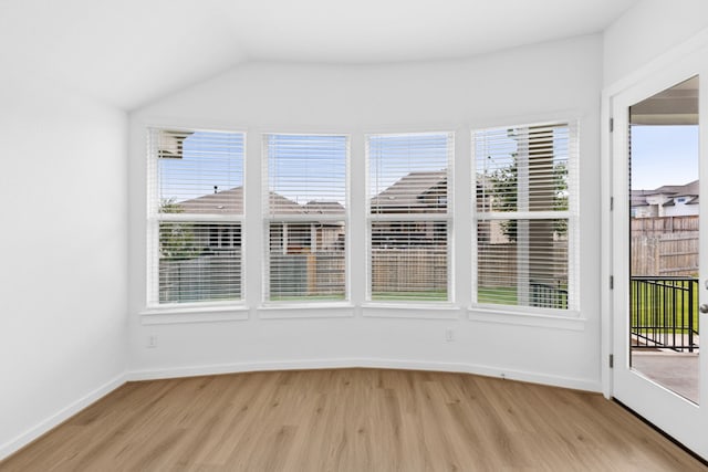 220 Washington Dr, Kyle, TX 78640 - unfurnished sunroom with healthy amount of natural light and lofted ceiling