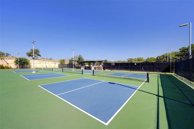 262 Singing Sumac Way, San Marcos, TX 78666 - view of tennis court featuring community basketball court