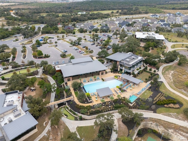 262 Singing Sumac Way, San Marcos, TX 78666 - view of property location featuring a pool