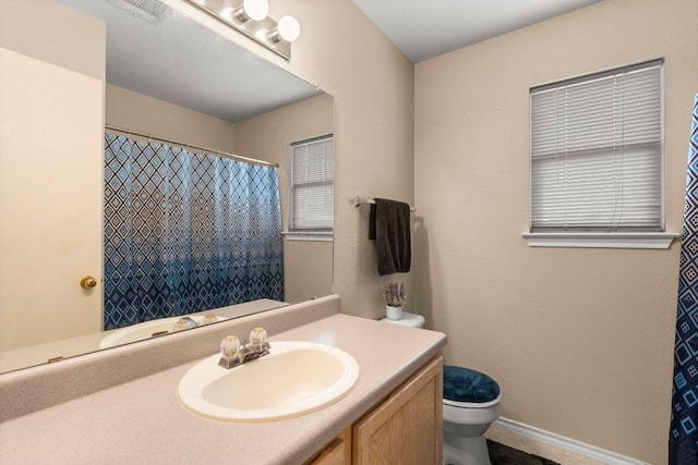 141 Sydneys Way, Buda, TX 78610 - bathroom featuring vanity and a shower with curtain