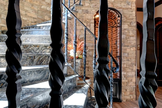 view of details