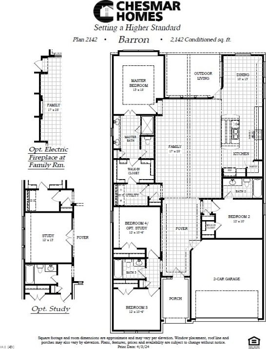 105 Sandrock Trl, Georgetown, TX 78633 - home floor plan