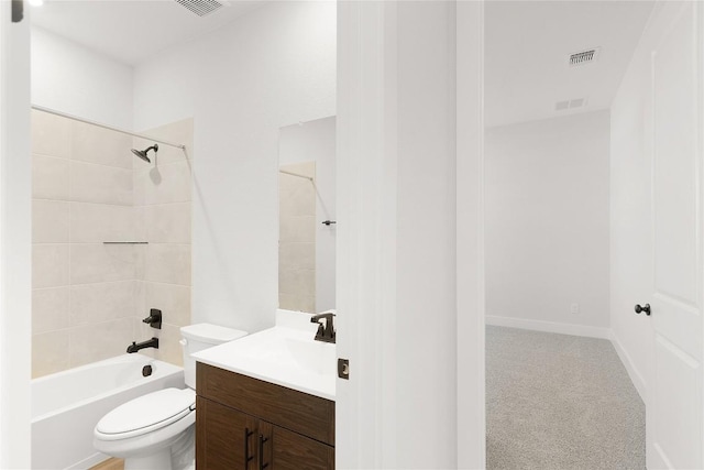 508 Raleigh Dr, Georgetown, TX 78633 - bathroom featuring vanity and washtub / shower combination