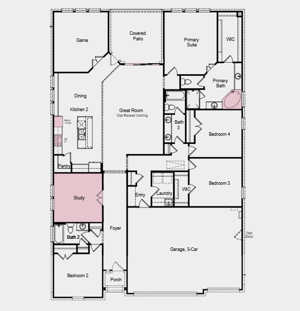 8621 Picnic House Path, Austin, TX 78744 - home floor plan