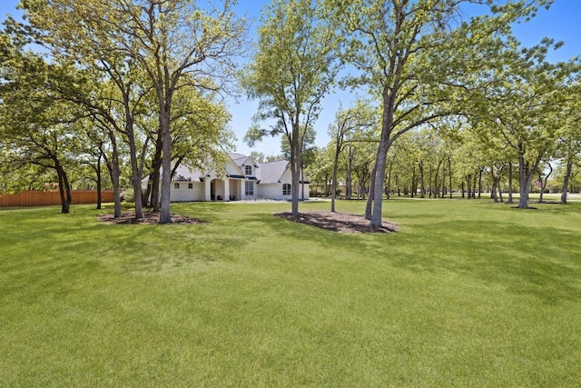 113 Oak Plaza Dr, Georgetown, TX 78628 - view of yard with fence
