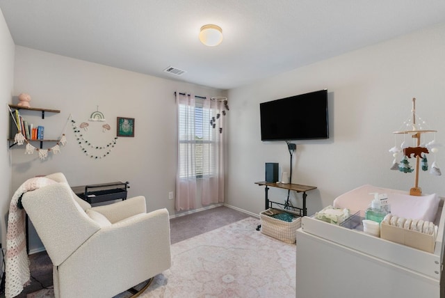 10805 Dimitrios Dr, Austin, TX 78747 - living room with carpet flooring and baseboards