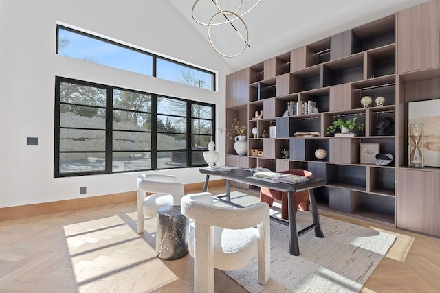 4816 Pecan Chase, Austin, TX 78738 - office space with high vaulted ceiling and baseboards