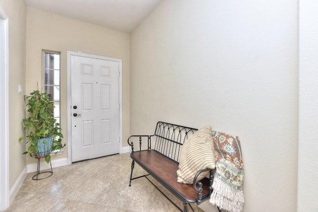 1904 Cactus Mound Dr, Leander, TX 78641 - foyer featuring baseboards and light tile patterned floors