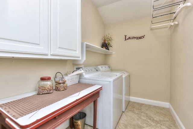 1904 Cactus Mound Dr, Leander, TX 78641 - laundry room with cabinet space and washer and dryer