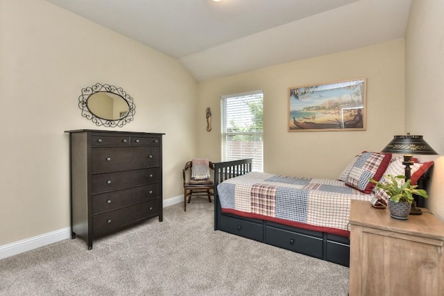 1904 Cactus Mound Dr, Leander, TX 78641 - bedroom featuring light carpet and lofted ceiling