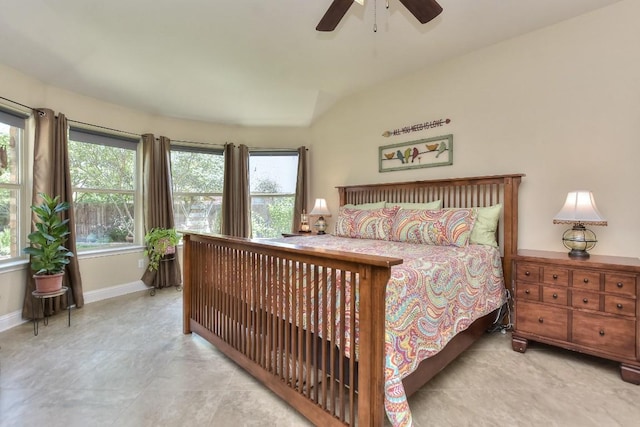 1904 Cactus Mound Dr, Leander, TX 78641 - bedroom with ceiling fan and tile patterned floors