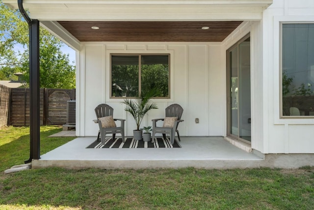 view of patio