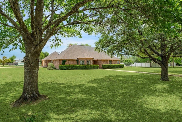 59 Fairview Dr, Round Rock, TX 78665 - view of front of property with brick siding