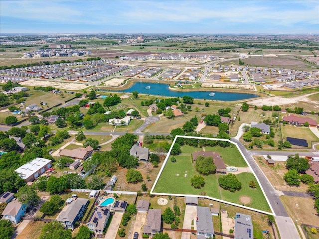 59 Fairview Dr, Round Rock, TX 78665 - aerial view of property's location featuring property parcel outlined and nearby suburban area