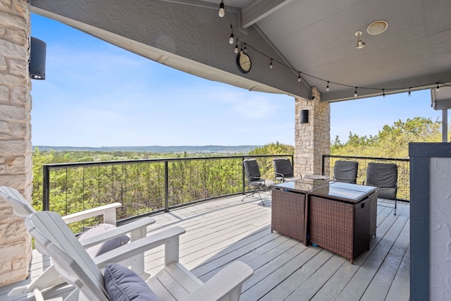 21726 Sierra Trl, Lago Vista, TX 78645 - view of deck