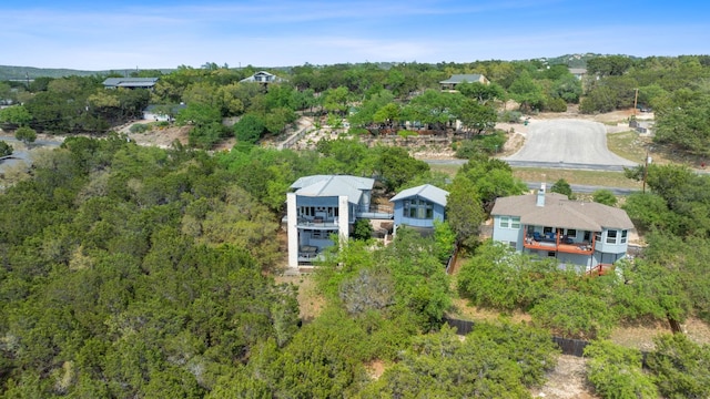 21726 Sierra Trl, Lago Vista, TX 78645 - aerial view of a heavily wooded area