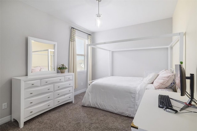 505 Saturnia Dr, Georgetown, TX 78628 - bedroom with dark carpet