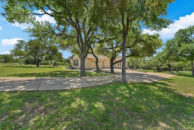 exterior space featuring a front yard