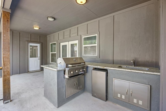 7 Harmony Ln, Wimberley, TX 78676 - view of patio / terrace featuring area for grilling and a sink